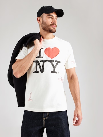 Abercrombie & Fitch Póló - fehér: elől