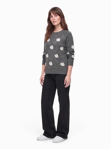 VERO MODA Sveter 'VMDOFFY' - Sivá