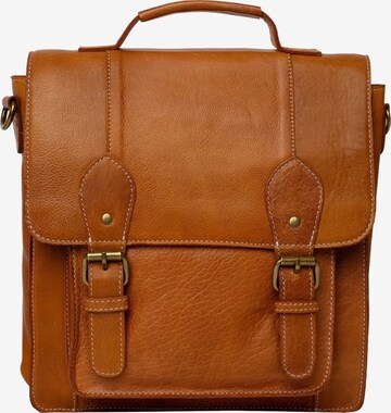 RE:DESIGNED Shopper ' Nelia ' in Bruin: voorkant