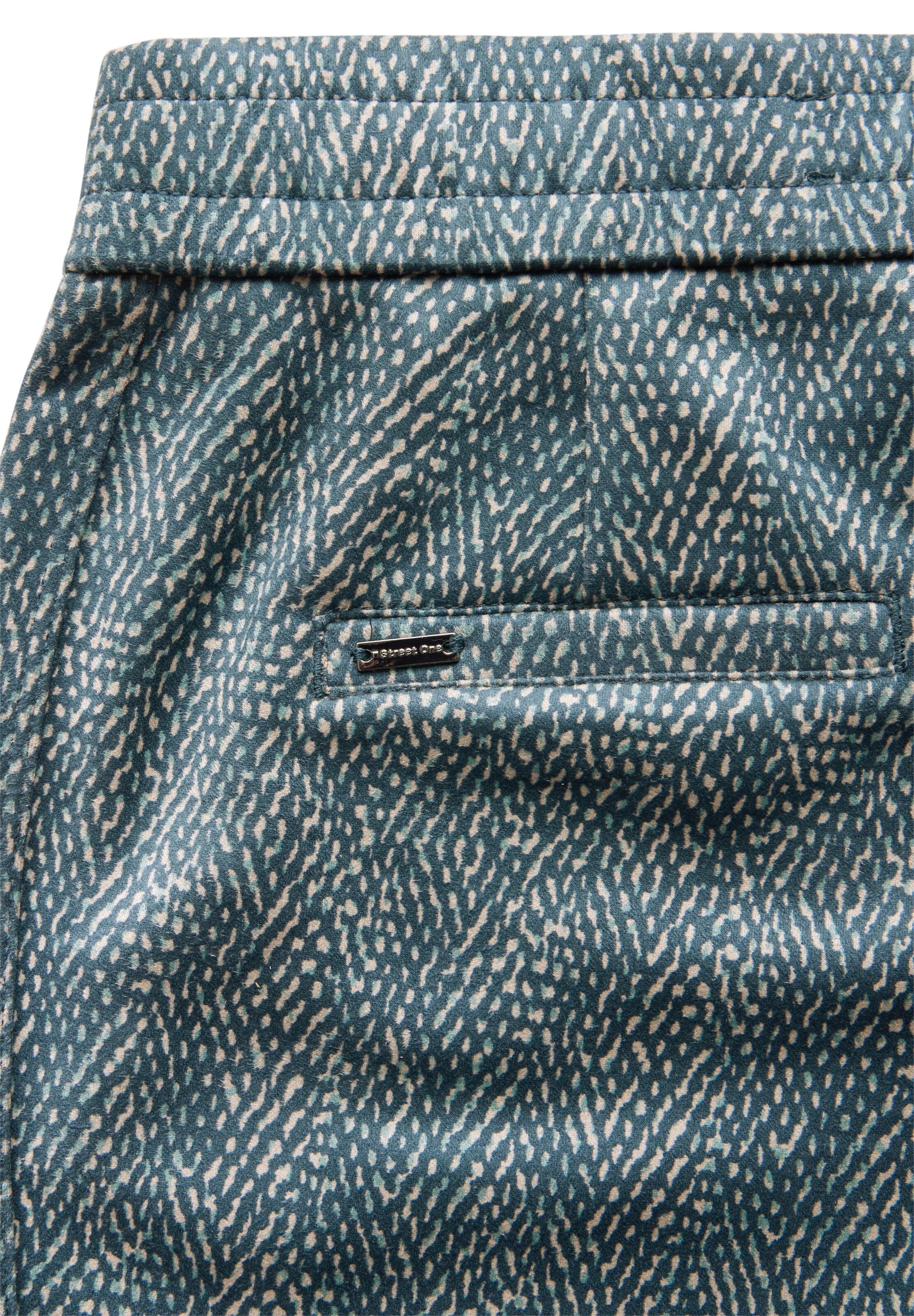 STREET ONE Loose fit Pants in Green