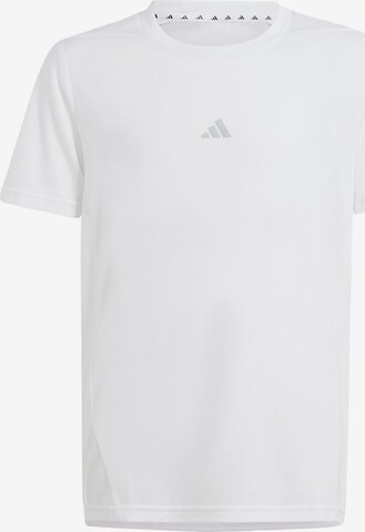 T-Shirt fonctionnel ADIDAS SPORTSWEAR en blanc : devant