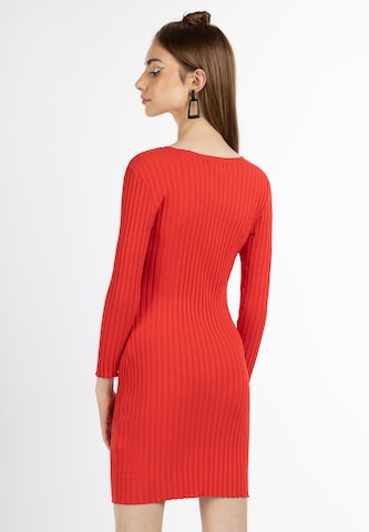 myMo ROCKS - Vestido de malha em vermelho