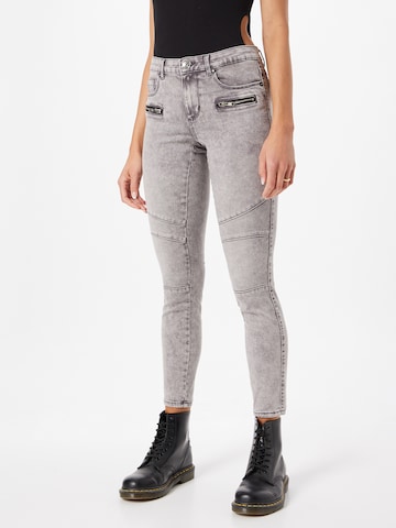 ONLY Skinny Jeans 'ROYAL' in Grijs: voorkant