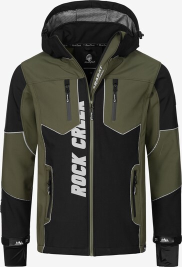 Rock Creek Outdoor jacket in Dark green / Black / White, Item view
