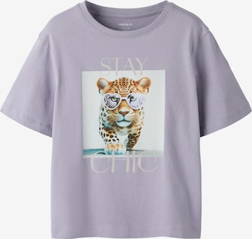 NAME IT Shirt 'NKFVOTEA' in Purple: front