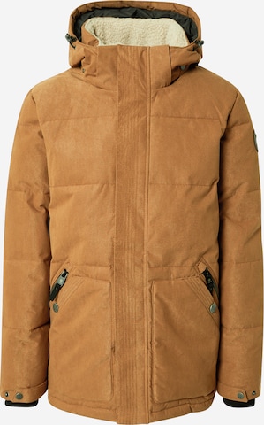 G.I.G.A. DX by killtec Between-Season Jacket in Brown: front
