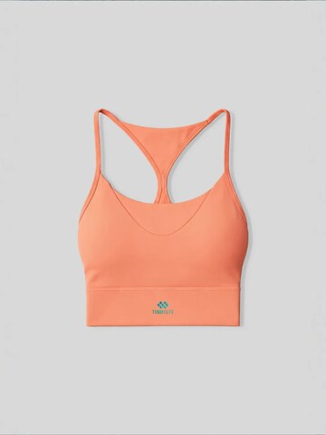 Tommy Life Classic Bra 'TOMMY Damen-Figurbetontes Crop-Active-Top' in Orange