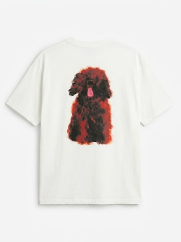 Thinking MU Shirt 'AARON' in Wit: terug