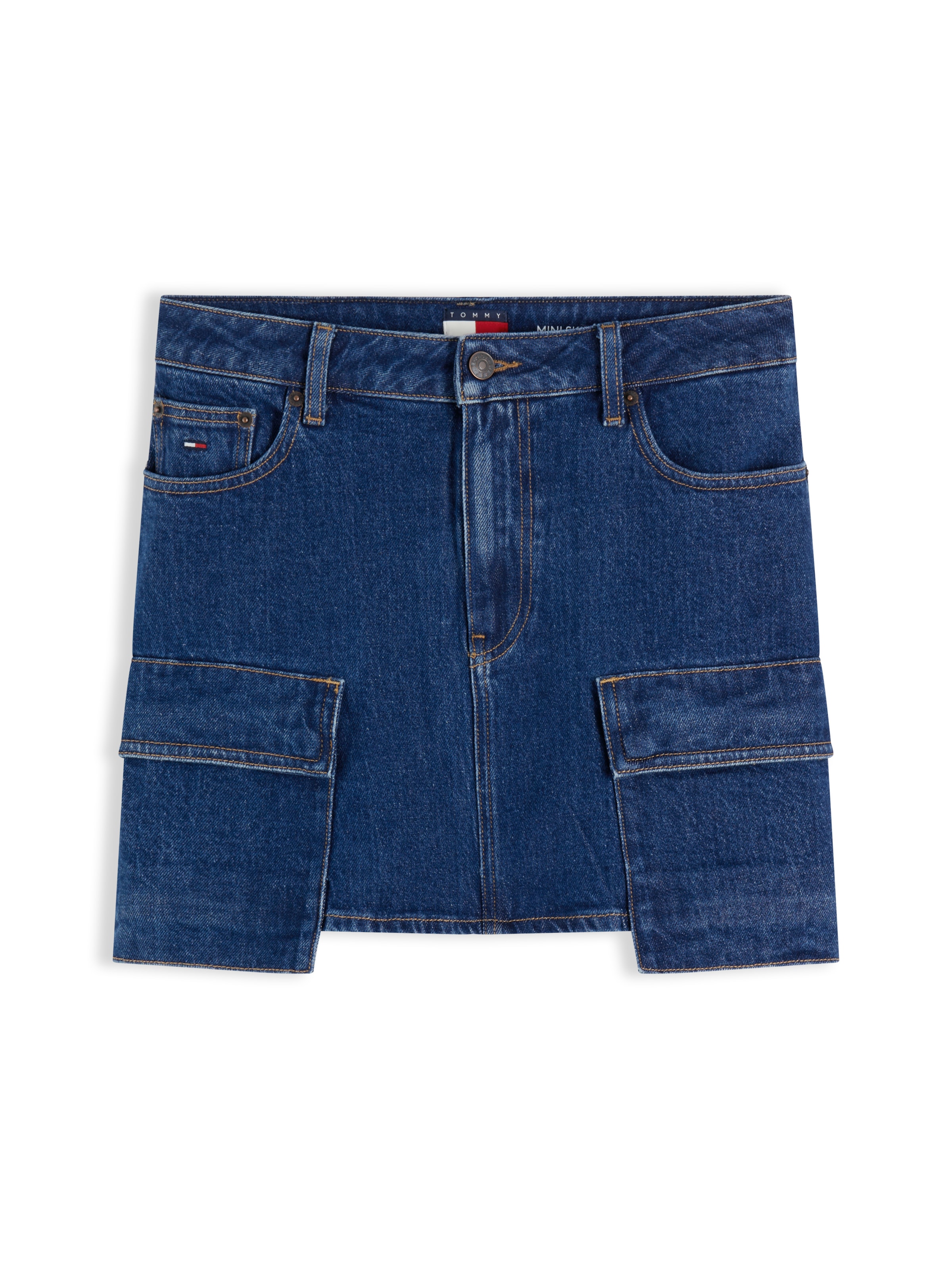 Tommy Jeans Sukně ve velikosti 32 - modrá džínovina, Produkt
