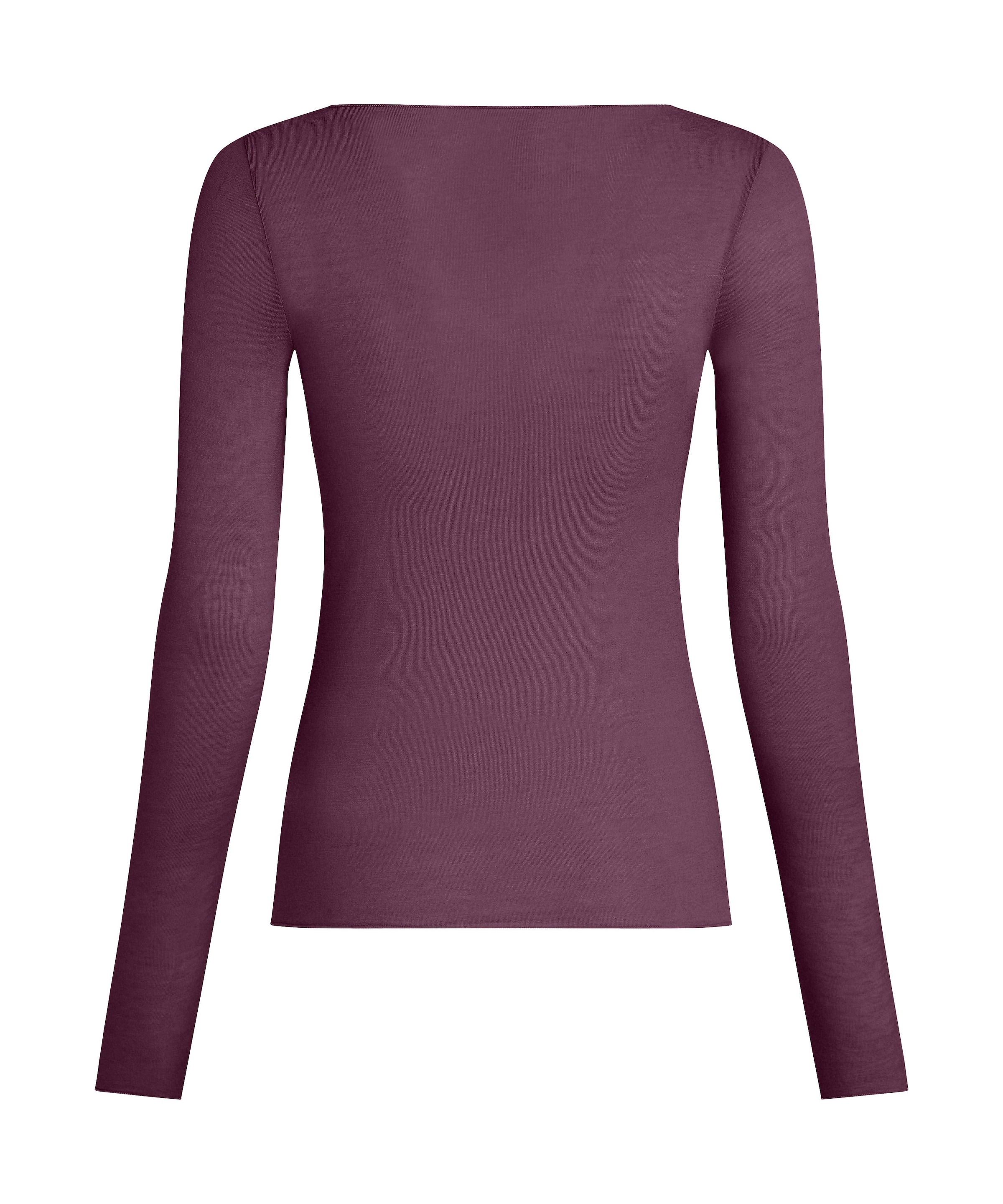 Hunkemöller Shirt ' Boatneck with Cashmere' in Lila
