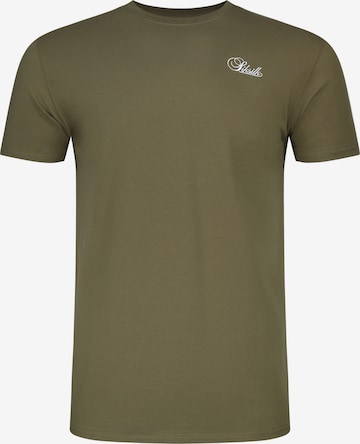 SikSilk Koszulka 'Essentials' w kolorze zielony: przód