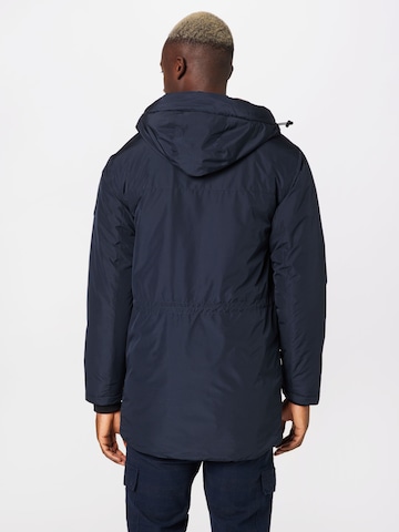 Parka mi-saison INDICODE JEANS en bleu