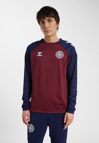 Hummel Sportsweatshirt in Rood: voorkant