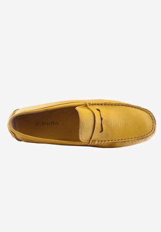 D.MoRo Shoes Classic Flats 'FARCAR' in Yellow