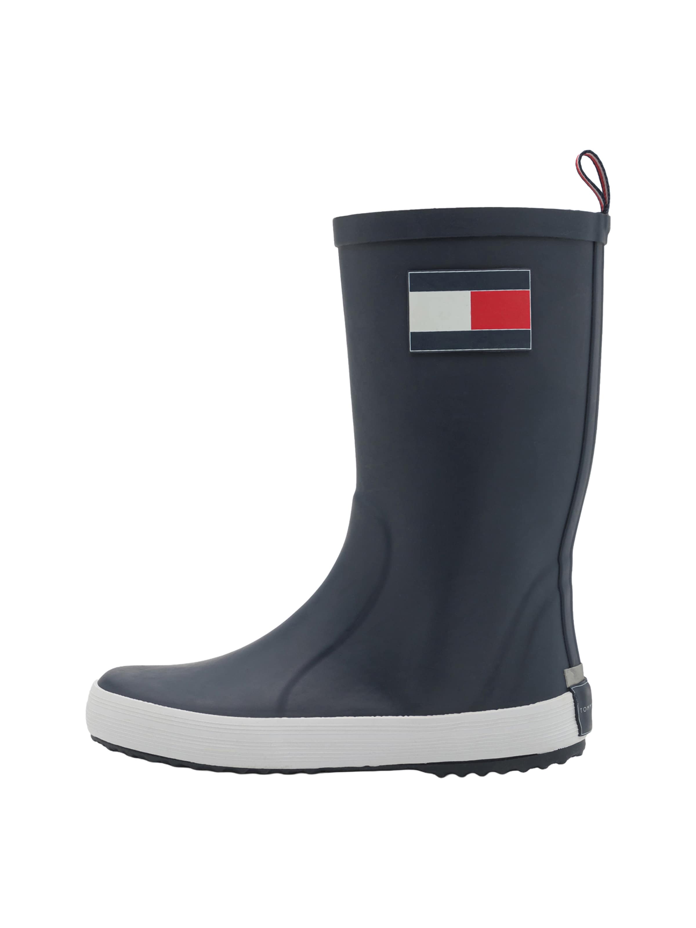 Cizme de cauciuc 'RUDY' de la TOMMY HILFIGER pe albastru: față