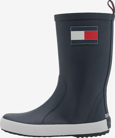TOMMY HILFIGER Gumene čizme 'RUDY' veličine 24 u plava / trešnja crvena / bijela, Pregled proizvoda
