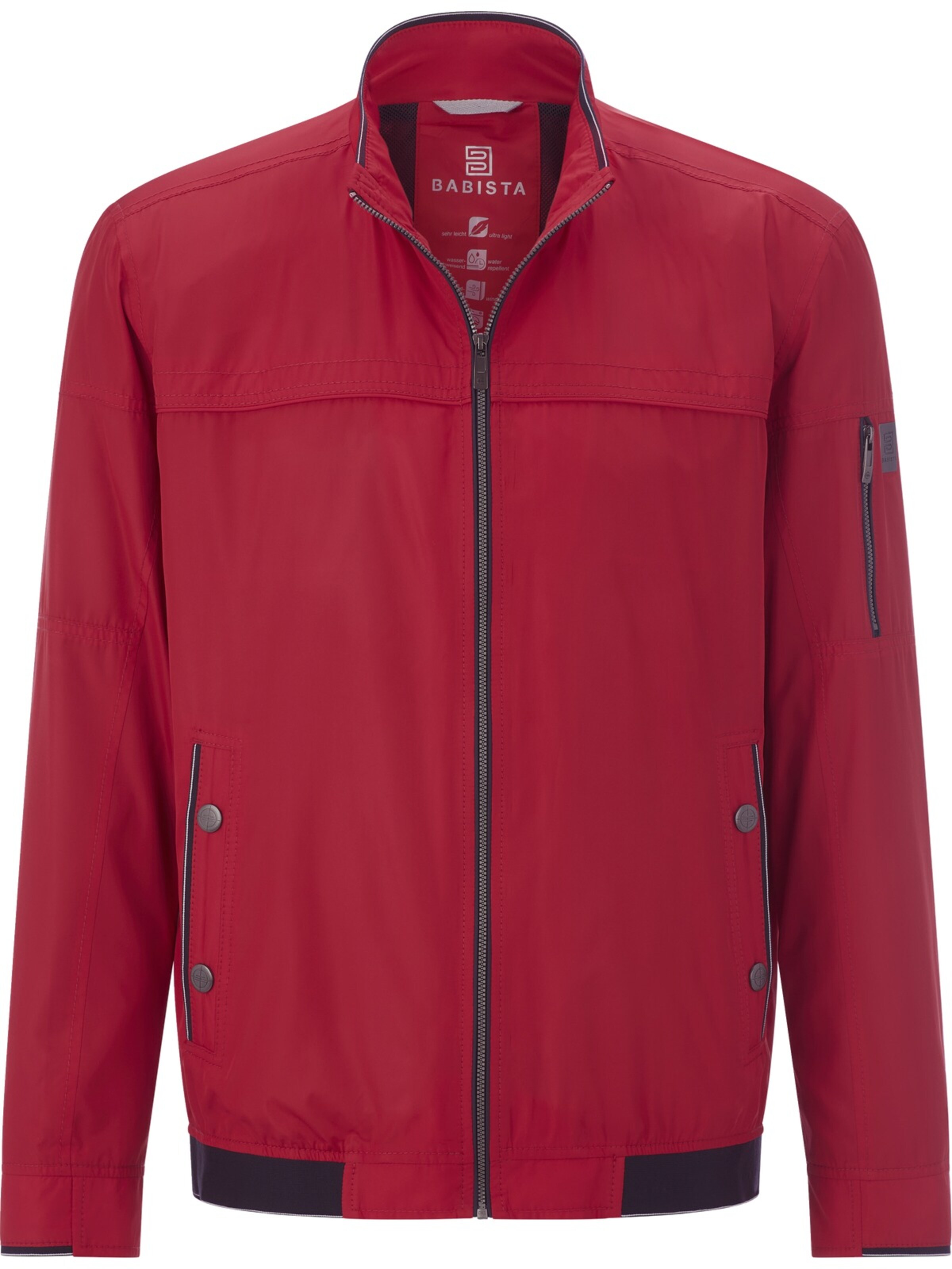 BABISTA Jacke 'Melchiorre' in Rot: Vorderseite