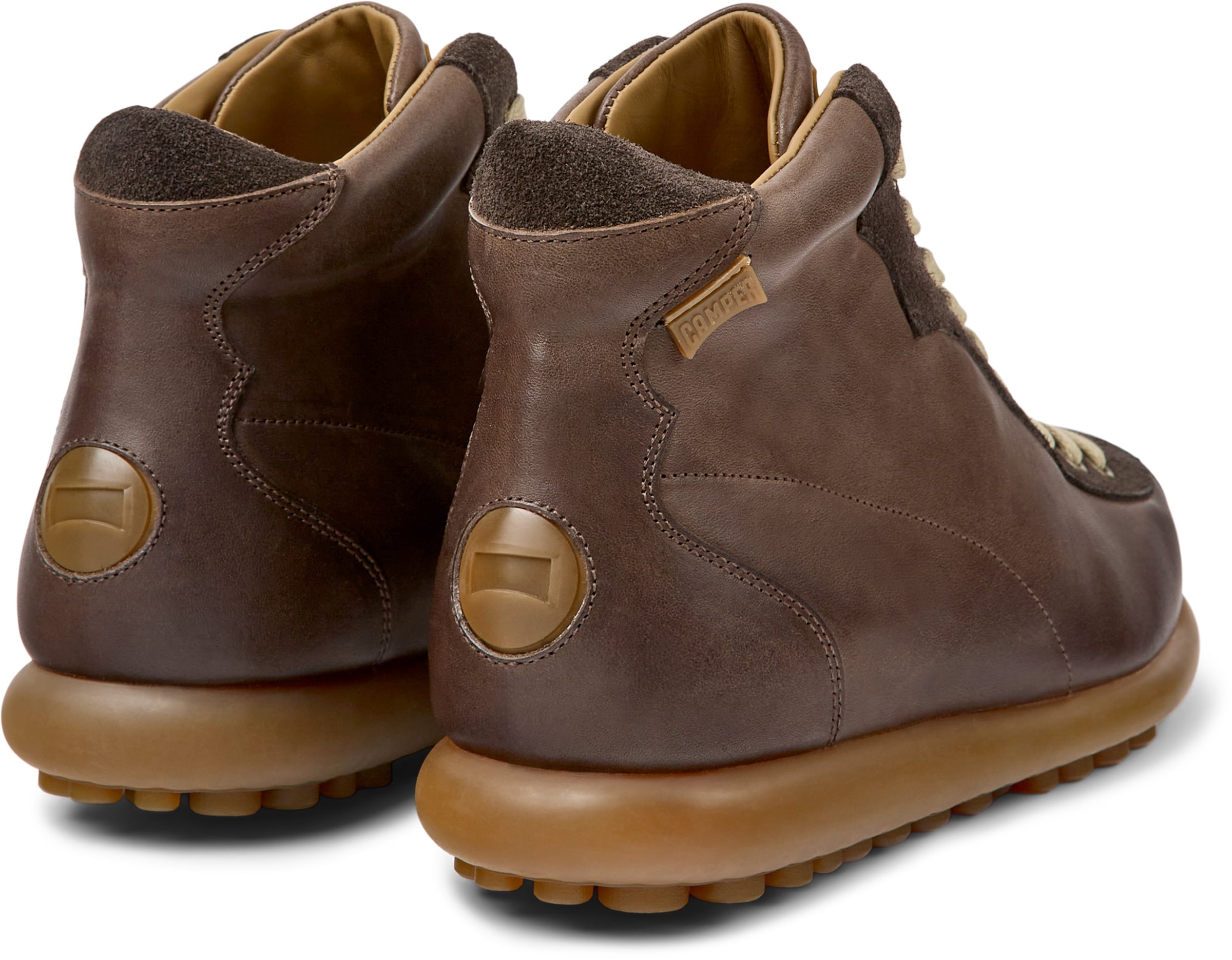 CAMPER High Top Sneakers Pelotas Ariel in Dark Brown ABOUT YOU