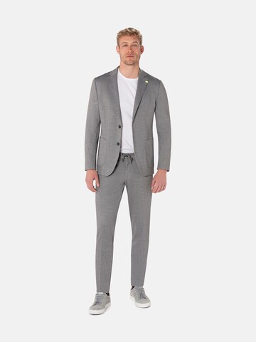 BENVENUTO Slimfit Hose 'Segesta' in Grau