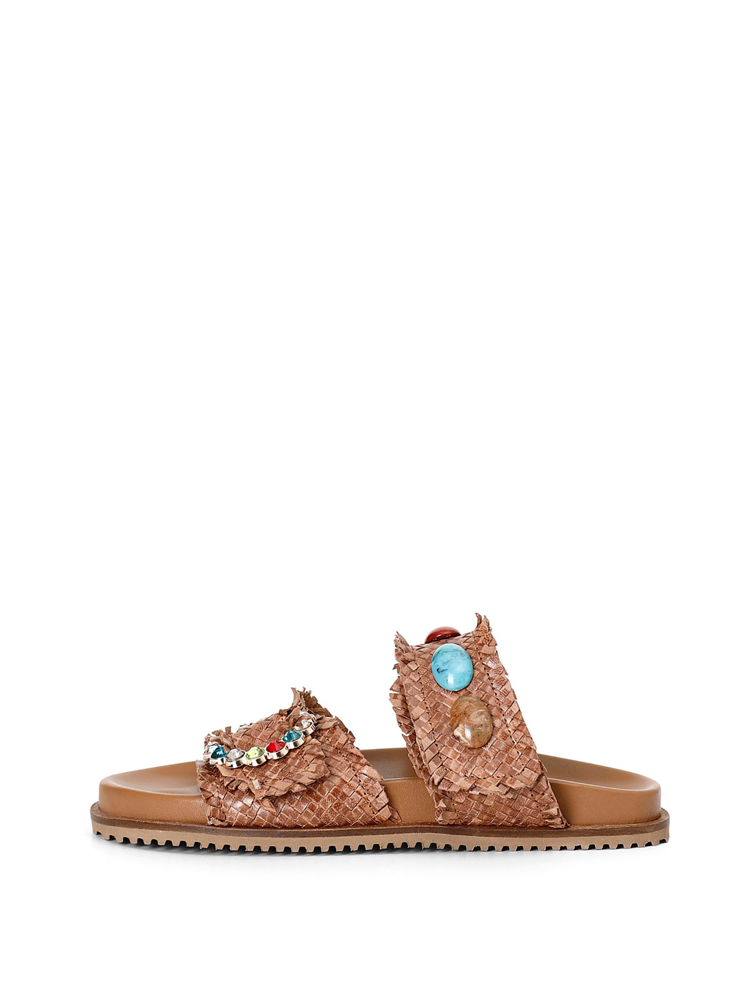 Sandalo CAFè NOIR di colore marrone, Visualizzazione prodotti