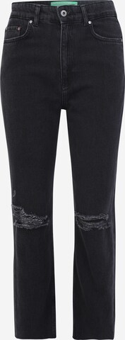 UNITED COLORS OF BENETTON Regular Jeans in Black: front