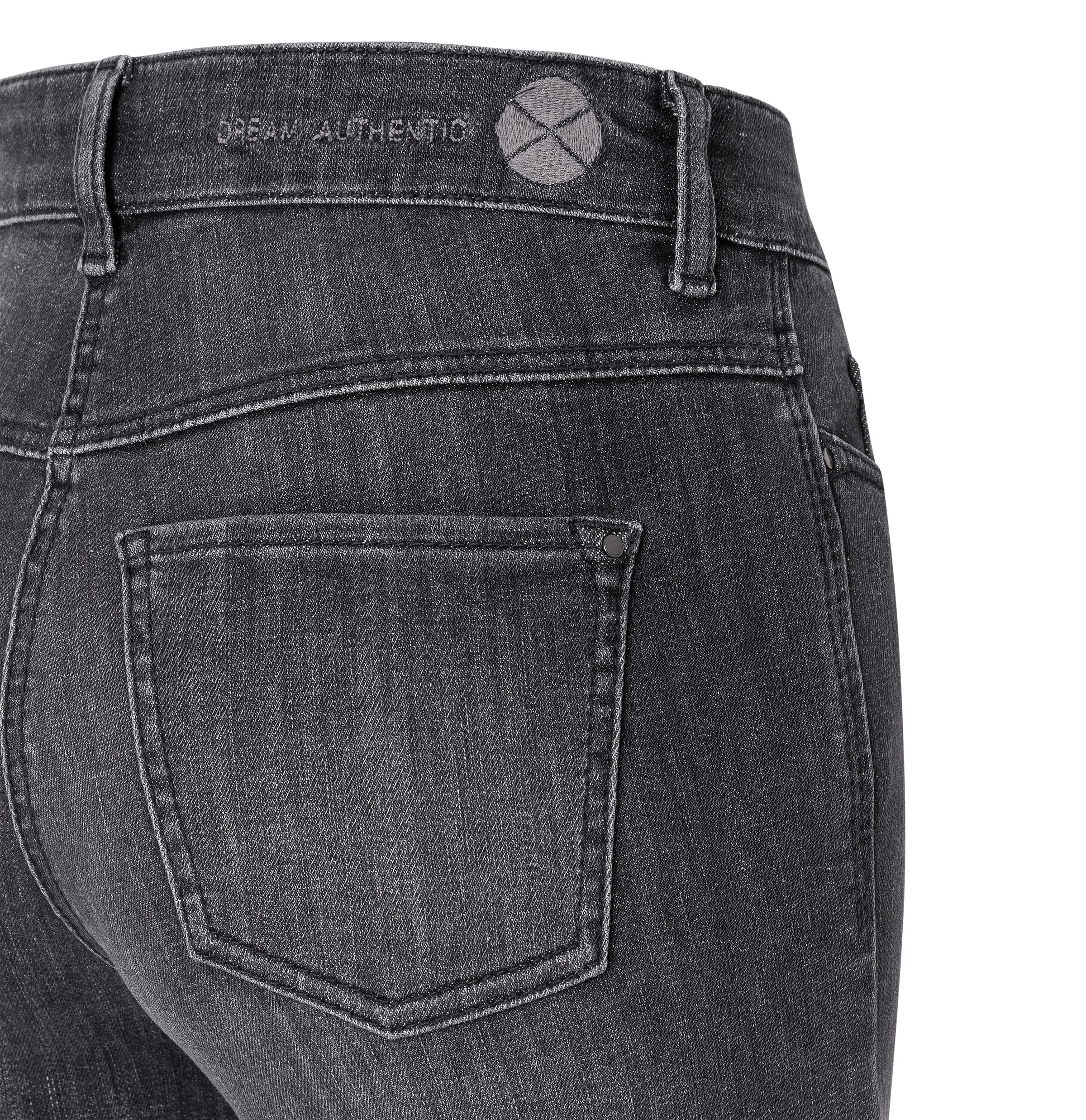 MAC Wide Leg Jeans in Grau