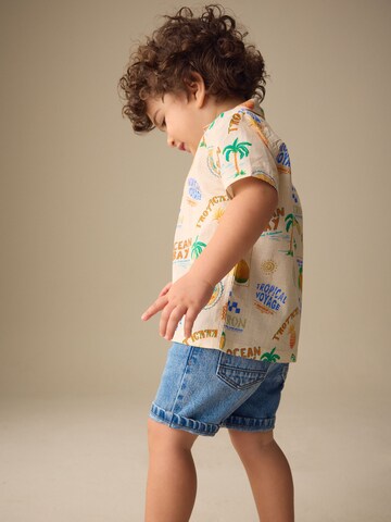 Next Regular Fit Hemd in Beige