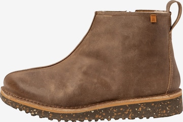 EL NATURALISTA Stiefelette 'Felsen' in Braun: Vorderseite