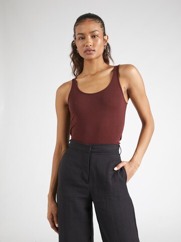 VERO MODA Top in Bruin: voorkant