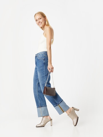 Warehouse Regular Jeans in Blauw