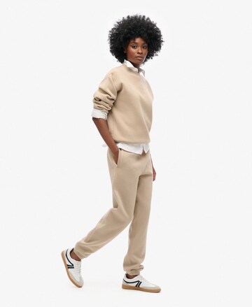Superdry Tapered Trousers 'Essential' in Grey