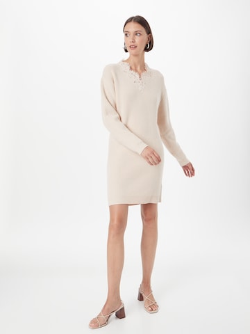 ABOUT YOU Knitted dress 'Female' in Beige