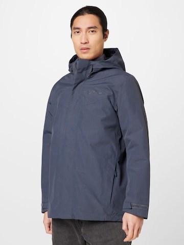 JACK WOLFSKIN Outdoor jacket 'ALTENBERG' in Grey: front