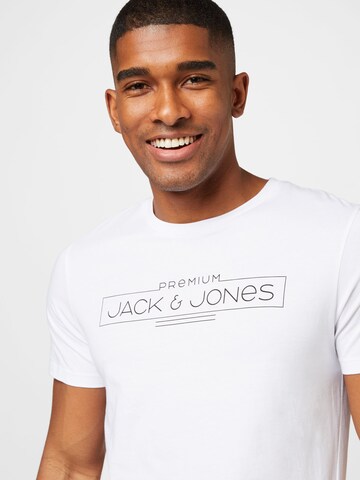 JACK & JONES Tričko 'BOOSTER' – bílá