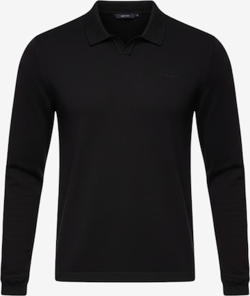 T-Shirt Ombre en noir : devant