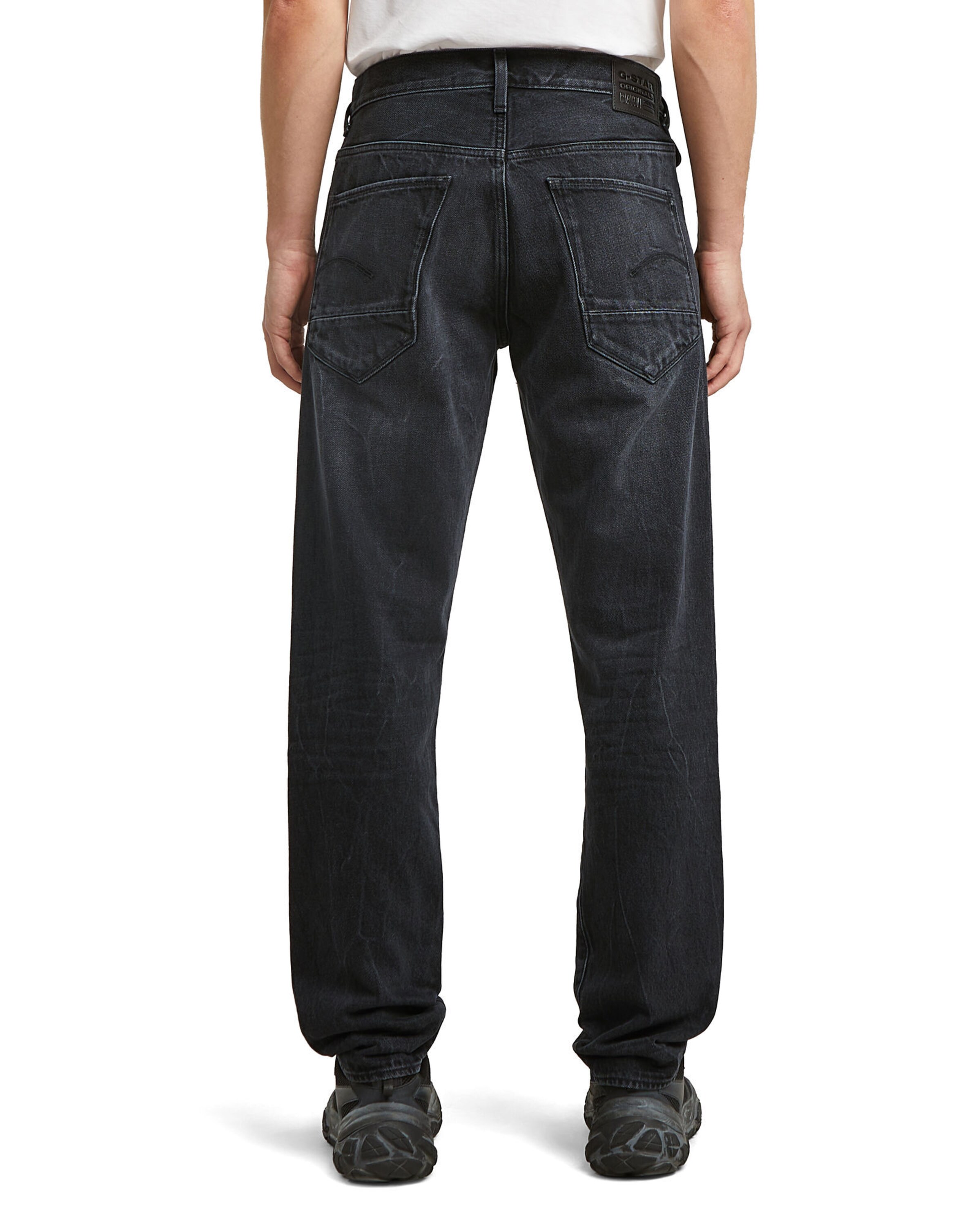 G-STAR Tapered Jeans 'Morry FWD' in Zwart