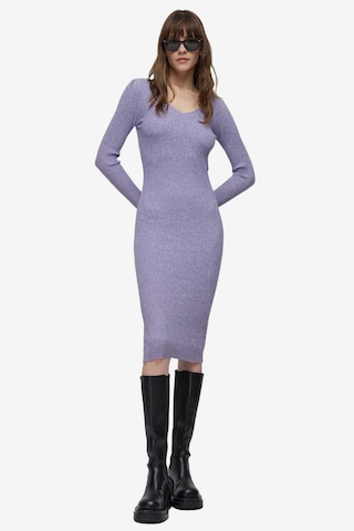 Robes en maille No Matter What en violet