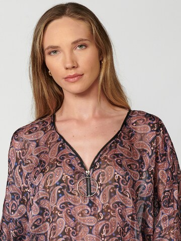 KOROSHI Blouse in Zwart