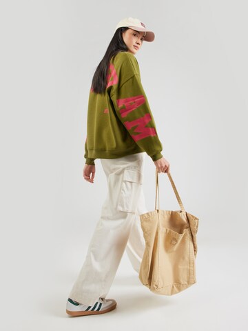 PIECES - Sudadera 'PCFANY' en amarillo