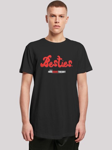 F4NT4STIC T-Shirt 'Theory Besties' in Schwarz: Vorderseite