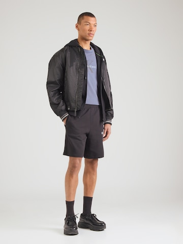 Calvin Klein Jeans Regular Byxa i svart