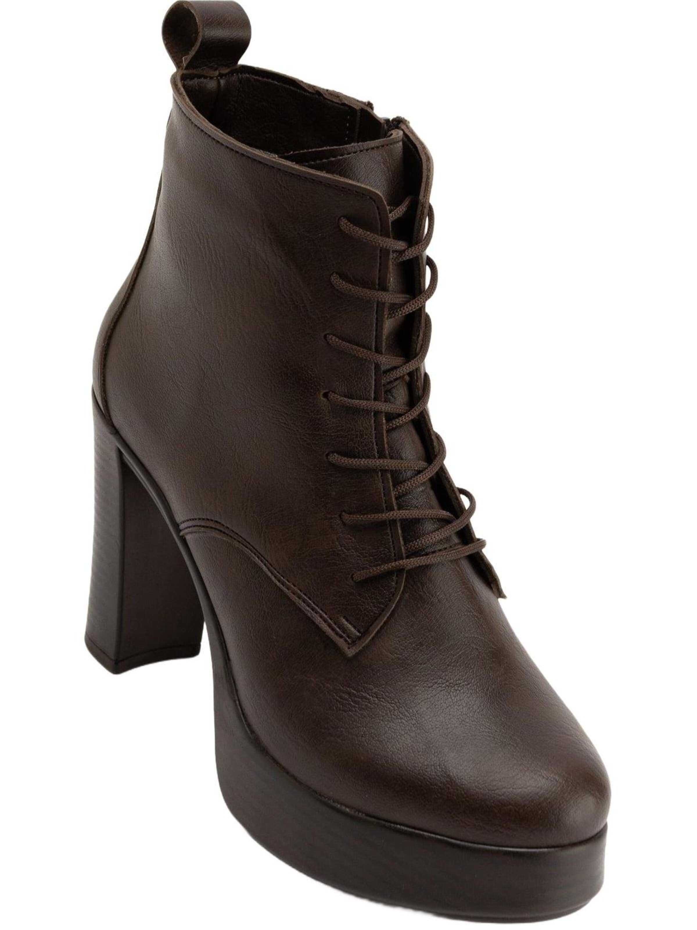 Limoya Boots 'Camia' in Brown: front