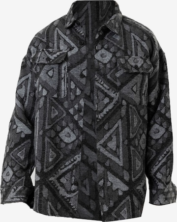Chemise Dandalo en noir : devant