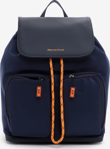Emily & Noah Backpack 'Beatrice' in Blue: front