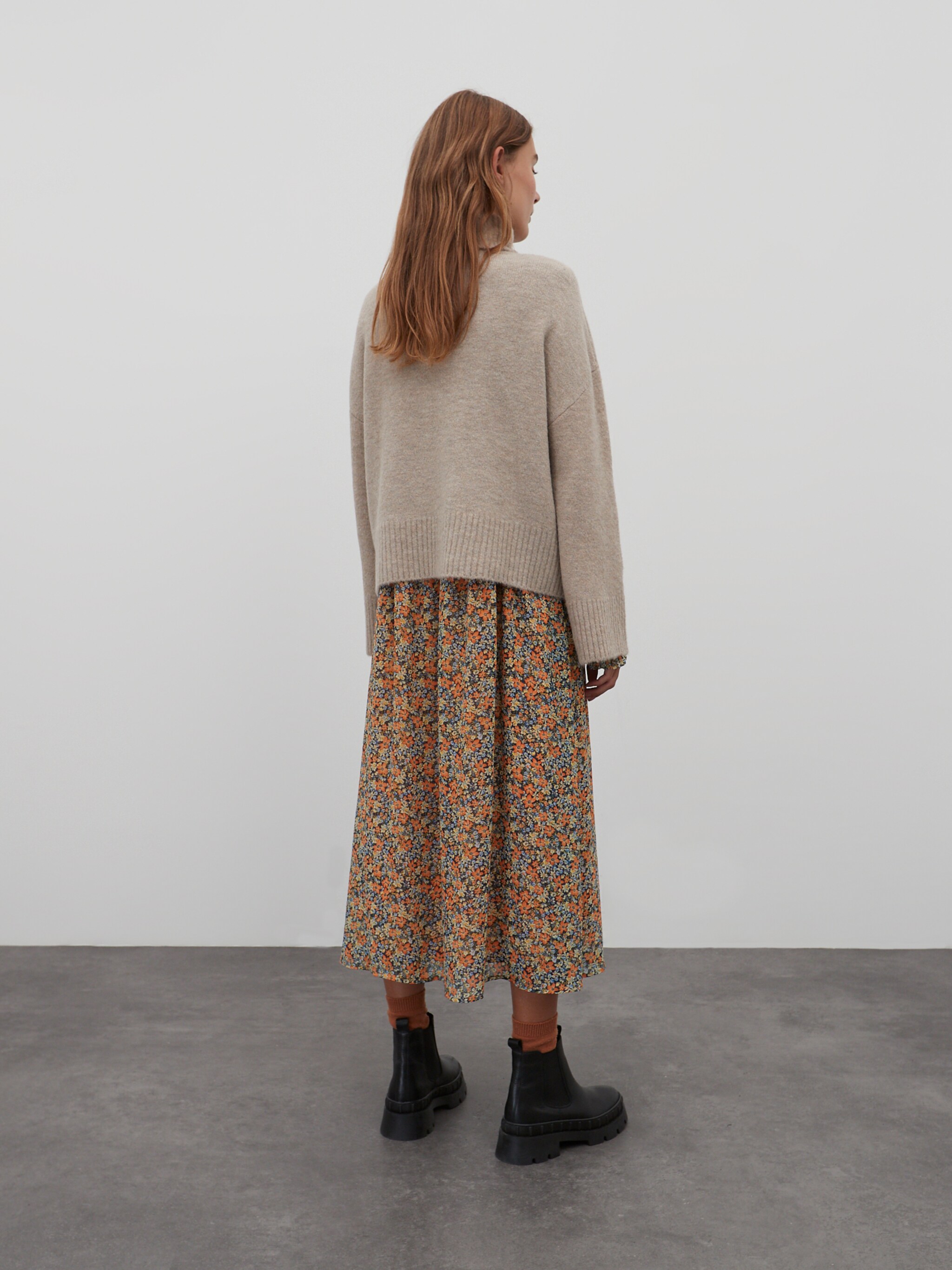 EDITED Produkte Pullover 'Winnie' braunmeliert