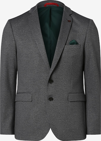 Coupe slim Veste de costume 'Brixdon' Finshley & Harding London en gris : devant