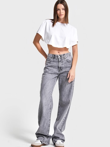 Loosefit Jean 'SOFIA Loose High Rise' IT'S BASIC en gris