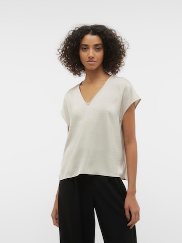 VERO MODA Blouse in Grijs: voorkant