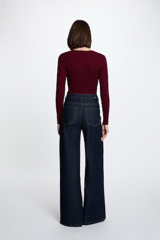Pull-over 'MBANBIN' Morgan en rouge