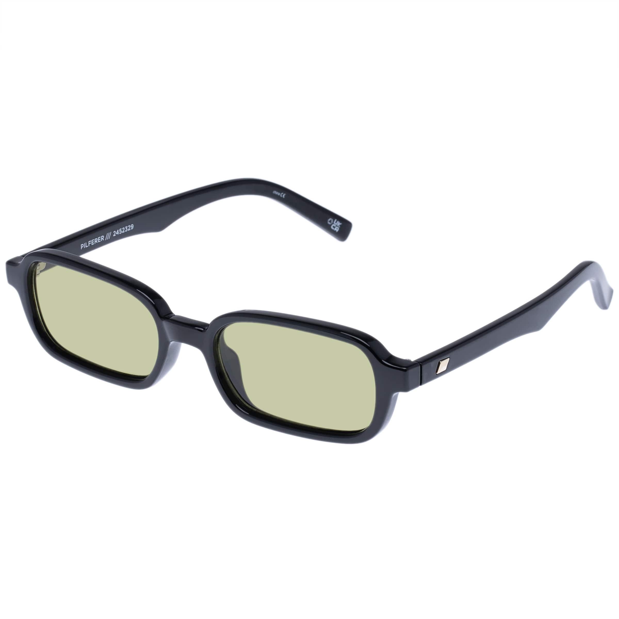 LE SPECS Sunglasses 'Pilferer' in Black: front